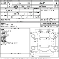 Daihatsu TAFT лот № 4118 оценка R  с аукциона в Японии 2