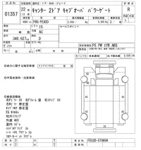 Mitsubishi CANTER лот № 1357 оценка R  с аукциона в Японии 10