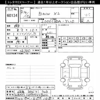 BMW X2 лот № 60134 оценка 4.5  с аукциона в Японии 8