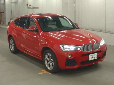 BMW X4  с аукциона в Японии