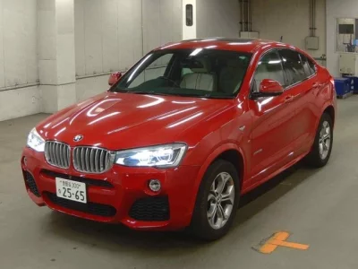 BMW X4  с аукциона в Японии