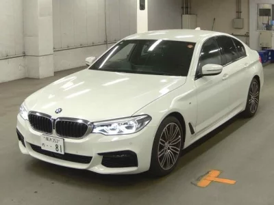 BMW 5-Series  с аукциона в Японии