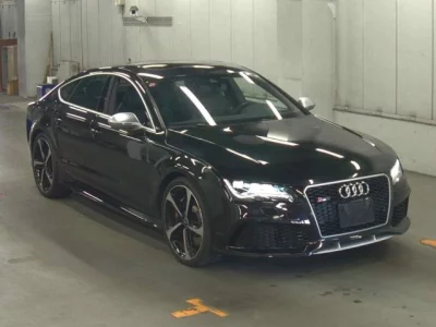 Audi RS7  с аукциона в Японии