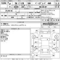 Volkswagen GOLF лот № 5106 оценка 3.5  с аукциона в Японии 2