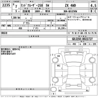 Toyota LAND CRUISER лот № 2235 оценка 4.5  с аукциона в Японии 2
