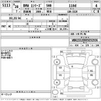 BMW 1-Series лот № 5113 оценка 4  с аукциона в Японии 2