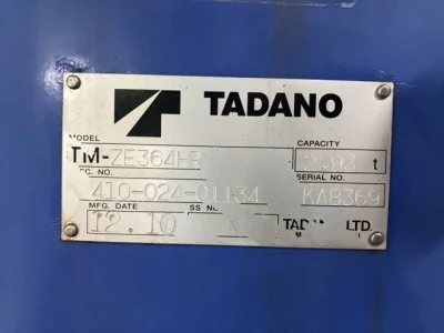 TADANO CRANE