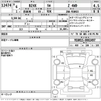 Toyota BZ4X лот № 12474 оценка 4.5  с аукциона в Японии 2
