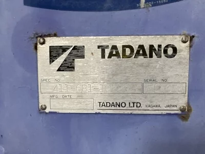 TADANO CRANE