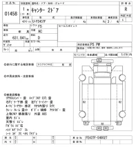 Mitsubishi CANTER лот № 1458 оценка R  с аукциона в Японии 10