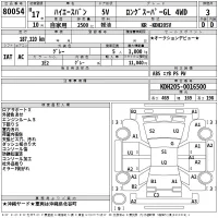 Toyota HIACE VAN лот № 80054 оценка 3  с аукциона в Японии 2