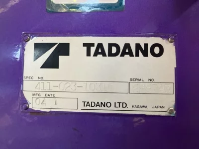 TADANO CRANE