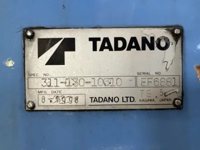 TADANO CRANE