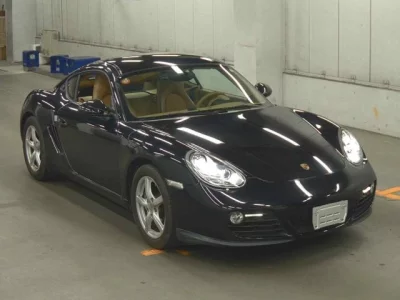 Porsche Cayman  с аукциона в Японии