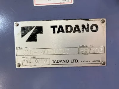 TADANO CRANE