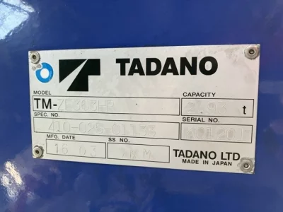 TADANO CRANE