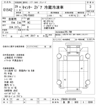 Mitsubishi CANTER лот № 1542 оценка 3  с аукциона в Японии 10