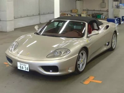 Ferrari 360  с аукциона в Японии