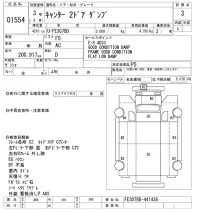 Mitsubishi CANTER лот № 1554 оценка 3  с аукциона в Японии 10