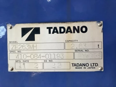 TADANO CRANE