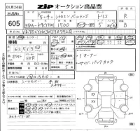 Citroen Berlingo лот № 605 оценка R  с аукциона в Японии 5