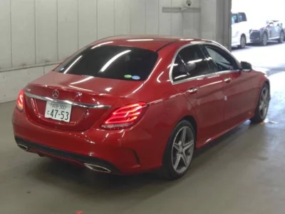 Mercedes-Benz C CLASS  с аукциона в Японии