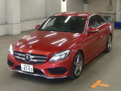 Mercedes-Benz C CLASS  с аукциона в Японии