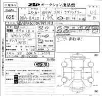 BMW 3-Series лот № 625 оценка 4.5  с аукциона в Японии 5