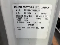 Isuzu ELF лот № 1606 оценка 3  с аукциона в Японии 7