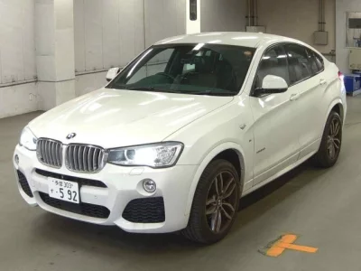 BMW X4  с аукциона в Японии