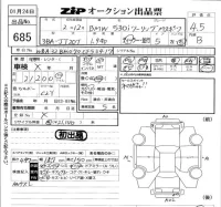 BMW 5-Series лот № 685 оценка 4.5  с аукциона в Японии 5