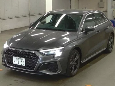 Audi A3  с аукциона в Японии