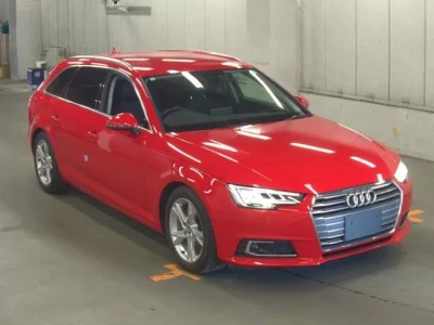 Audi A4  с аукциона в Японии