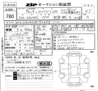 Mercedes-Benz C CLASS лот № 780 оценка 4.5  с аукциона в Японии 5