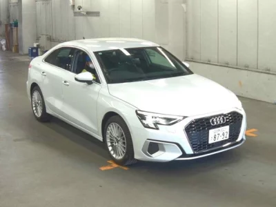 Audi A3  с аукциона в Японии