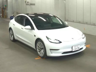Tesla MODEL3  с аукциона в Японии