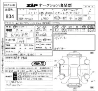 Mercedes-Benz A CLASS лот № 834 оценка 4  с аукциона в Японии 5
