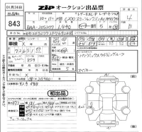 Mercedes-Benz C CLASS WAGON лот № 843 оценка 4  с аукциона в Японии 5