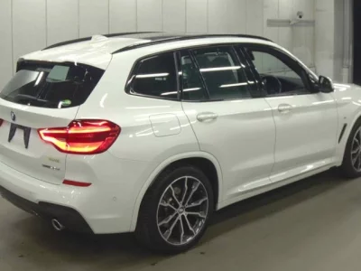 BMW X3  с аукциона в Японии