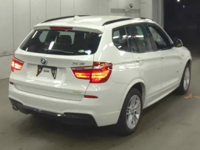 BMW X3  с аукциона в Японии