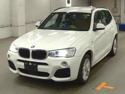 BMW X3  с аукциона в Японии