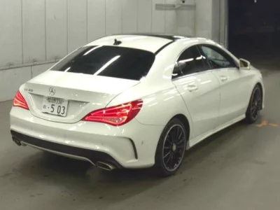 Mercedes-Benz CLA CLASS  с аукциона в Японии