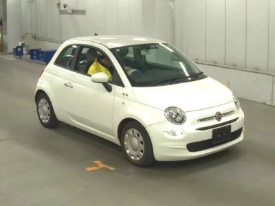 Fiat 500  с аукциона в Японии