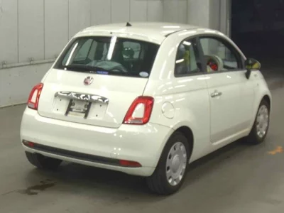 Fiat 500  с аукциона в Японии