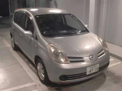 Nissan NOTE  с аукциона в Японии