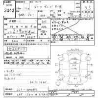 Honda LIFE лот № 3043 оценка 3.5  с аукциона в Японии 10
