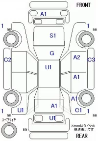 Suzuki SPACIA лот № 26007 оценка 3.5  с аукциона в Японии 8