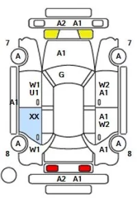 Volvo S60 лот № 31003 оценка 4  с аукциона в Японии 11