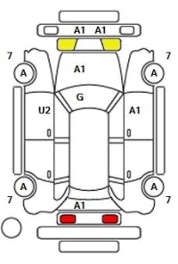 BMW 4-Series лот № 34508 оценка 4.5  с аукциона в Японии 11