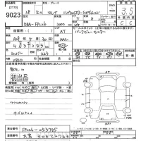 Nissan SERENA лот № 9023 оценка 3.5  с аукциона в Японии 10